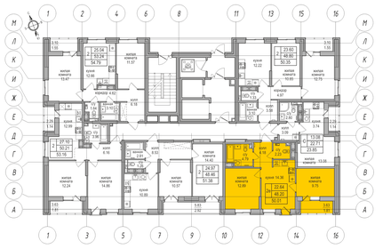 Квартира 48,2 м², 2-комнатная - изображение 2