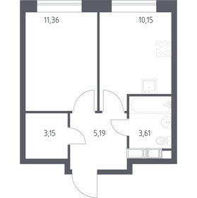 32 м², 1-комнатная квартира 7 990 000 ₽ - изображение 85