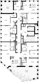 182,1 м², 4-комнатная квартира 109 230 000 ₽ - изображение 37