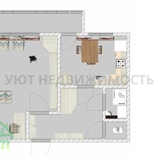 Квартира 46,2 м², 1-комнатная - изображение 1