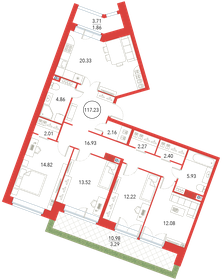 262 м², 7-комнатная квартира 45 000 000 ₽ - изображение 77