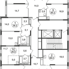 Квартира 26 м², студия - изображение 2