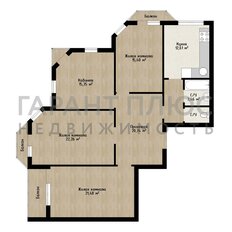 Квартира 114,3 м², 3-комнатная - изображение 4