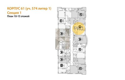 Квартира 35 м², 1-комнатная - изображение 2