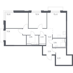 75 м², 3-комнатная квартира 18 000 000 ₽ - изображение 52