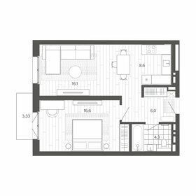 52,6 м², 2-комнатная квартира 8 578 000 ₽ - изображение 12