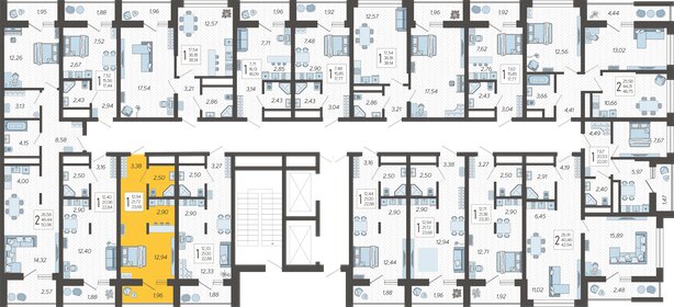 24 м², квартира-студия 10 600 000 ₽ - изображение 88