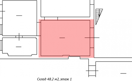 53,7 м², склад 47 793 ₽ в месяц - изображение 9