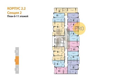 Квартира 41,6 м², 1-комнатная - изображение 2