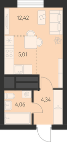 25,8 м², квартира-студия 3 376 000 ₽ - изображение 24