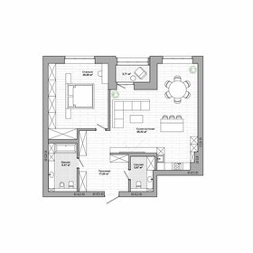 Квартира 108,2 м², 2-комнатная - изображение 1