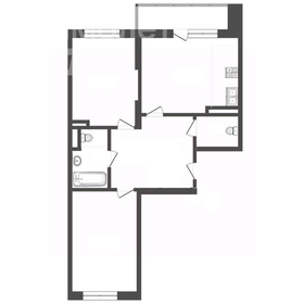 Квартира 54,7 м², 2-комнатная - изображение 1