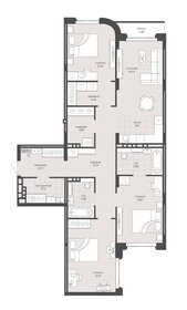 Квартира 117,1 м², 3-комнатная - изображение 1