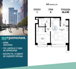 40,2 м², 2-комнатные апартаменты 12 200 000 ₽ - изображение 1