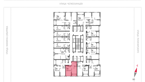 38,3 м², 1-комнатная квартира 8 200 000 ₽ - изображение 30