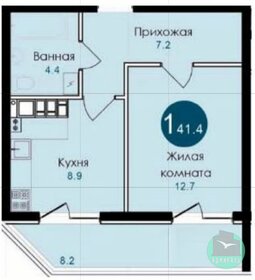 38,5 м², 1-комнатная квартира 4 100 000 ₽ - изображение 44