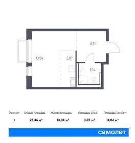 25,3 м², квартира-студия 5 500 000 ₽ - изображение 60