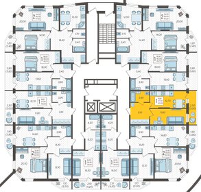 45 м², 1-комнатная квартира 4 650 000 ₽ - изображение 37