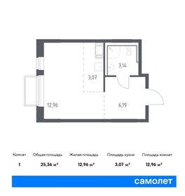 25,3 м², квартира-студия 5 500 000 ₽ - изображение 47