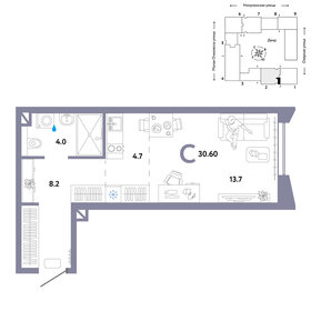 40 м², 1-комнатная квартира 13 500 000 ₽ - изображение 66