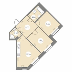 54 м², 2-комнатная квартира 10 900 000 ₽ - изображение 7