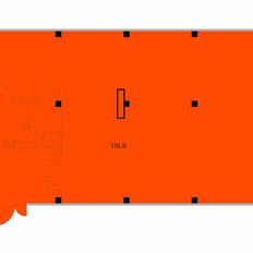 116,8 м², помещение свободного назначения - изображение 1
