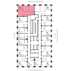 Квартира 65,6 м², 2-комнатная - изображение 2