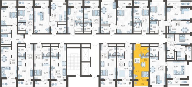 25 м², апартаменты-студия 10 500 000 ₽ - изображение 119