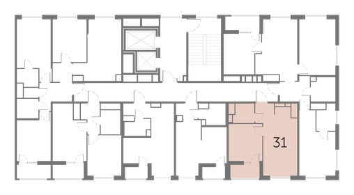 33,5 м², 1-комнатная квартира 4 576 174 ₽ - изображение 30