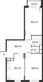 70,2 м², 2-комнатная квартира 14 000 000 ₽ - изображение 42