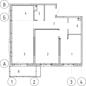 Квартира 72,7 м², 3-комнатная - изображение 2