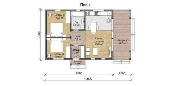 96,8 м² дом, 8 соток участок 10 300 000 ₽ - изображение 55