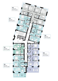 110 м², 4-комнатная квартира 62 000 000 ₽ - изображение 147