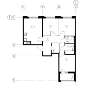 76,8 м², 3-комнатная квартира 8 981 757 ₽ - изображение 10