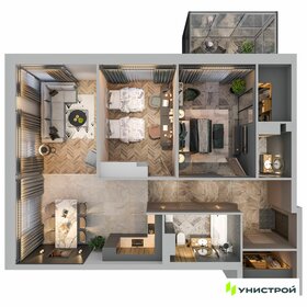 Квартира 75,1 м², 2-комнатная - изображение 1