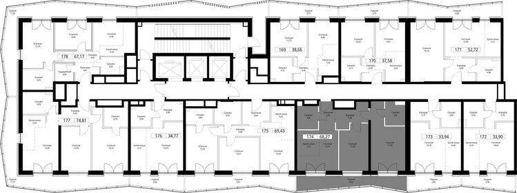 Квартира 68,3 м², 2-комнатная - изображение 2