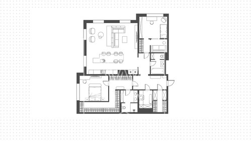 Квартира 159 м², 3-комнатные - изображение 1
