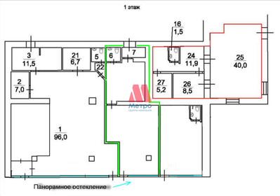 63 м², торговое помещение 45 000 ₽ в месяц - изображение 18