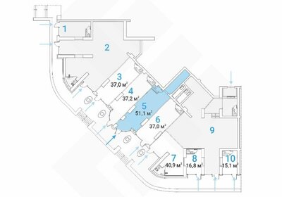 51 м², помещение свободного назначения - изображение 3