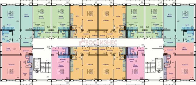 Квартира 58,8 м², 2-комнатная - изображение 2