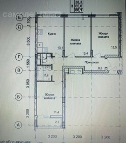 Квартира 66,1 м², 3-комнатная - изображение 1