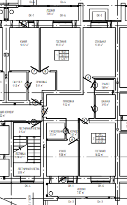 42,7 м², 1-комнатная квартира 3 143 600 ₽ - изображение 1