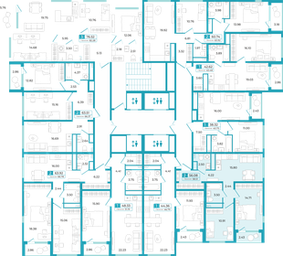 73,2 м², 4-комнатная квартира 5 900 000 ₽ - изображение 84