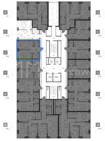 Квартира 36,9 м², 1-комнатная - изображение 1