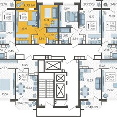 Квартира 35,6 м², 1-комнатная - изображение 2