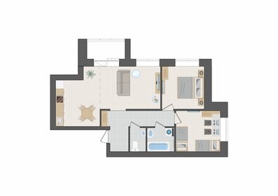 62,3 м², 3-комнатная квартира 8 410 500 ₽ - изображение 82