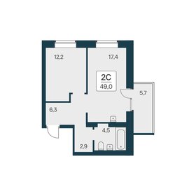 42,2 м², 2-комнатная квартира 7 990 000 ₽ - изображение 70