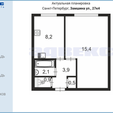 Квартира 31 м², 1-комнатная - изображение 2