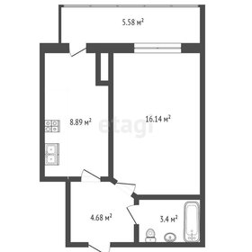 Квартира 35 м², 1-комнатная - изображение 2