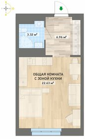 32,8 м², квартира-студия 4 300 000 ₽ - изображение 17